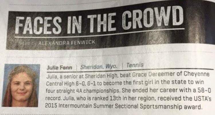 Congratulations Julia