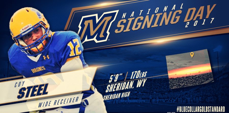 SHS Senior Coy Steel Signs to play football for Montana State